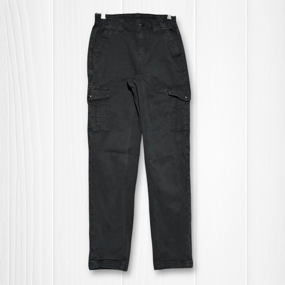 American Eagle Cotton Lyocell Cargo Pants Women 00 Black